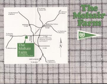 Document - BENDIGO TOURISM BROCHURES COLLECTION: THE MOHAIR FARM