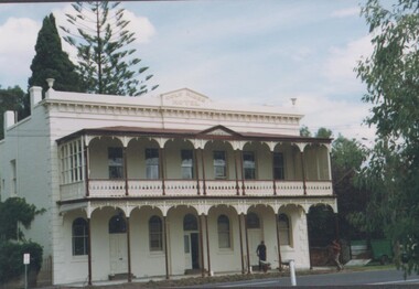 Photograph - ESTELLE HEWSTON COLLECTION: GOLD MINES HOTEL FAÇADE,  MARONG ROAD, JANUARY 1994