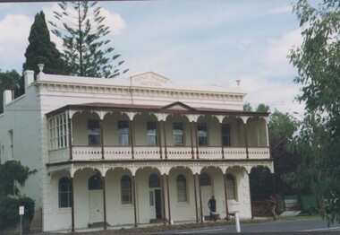 Photograph - ESTELLE HEWSTON COLLECTION: GOLD MINES HOTEL FAÇADE,  MARONG ROAD, JANUARY 1994, January 1994