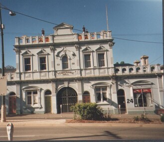 Photograph - ESTELLE HEWSTON COLLECTION: TEMPERANCE HALL IN VIEW STREET