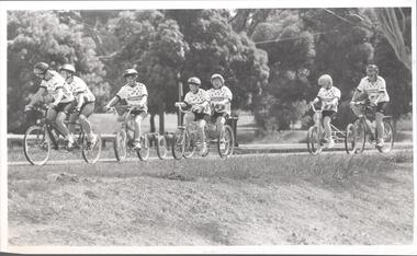 Photograph - SPECIAL DEVELOPMENT SCHOOL COLLECTION: BIKE RIDE