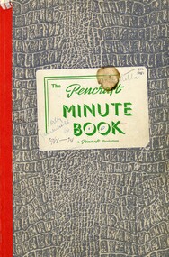 Book - VICTORIA LEAGUE FOR COMMONWEALTH FRIENDSHIP (BENDIGO BRANCH): MINUTES BOOK 1968-74, 1960s