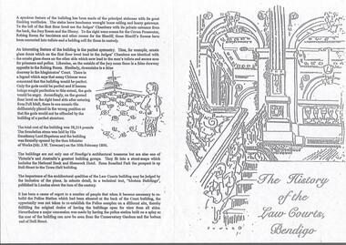 Document - BENDIGO LAW COURTS COLLECTION: THE HISTORY OF THE LAW COURTS