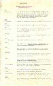 Document - CHRONOLOGY: CHARLES JOSEPH LATROBE