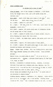 Document - ALBERT RICHARDSON COLLECTION: GREAT SOUTHERN GOLD MINE, GARDEN GULLY LINE OF REEF