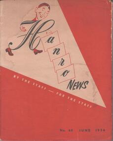Document - HANRO COLLECTION: HANRO NEWS 1956