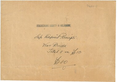 Document - SWEENEY COLLECTION: RECEIPTS, 1926-1929