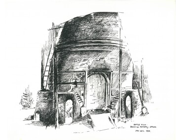 Drawing - WES HARRY COLLECTION: ELEVEN BLACK PEN ART WORKS BY JAN NEIL 1972