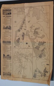 Newspaper - WES HARRY COLLECTION: BENDIGO ADVERTISER NEWSPAPER SAT. 10 AUGUST 1971 ON OPENING LAKE EPPALOCK
