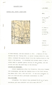 Document - ALBERT RICHARDSON COLLECTION: CENTRAL RED, WHITE AND BLUE MINE