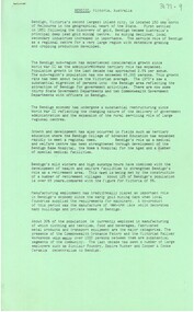 Document - TED BEATTIE COLLECTION: INFORMATION SHEET, Pre 1980s