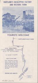 Document - BENDIGO BUSINESSES COLLECTION: HARTLAND'S EUCALYPTUS FACTORY