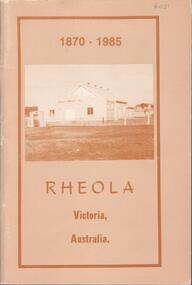 Book - RHEOLA 1870-1985, 1985