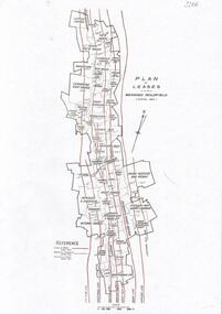 Document - BENDIGO GOLD MINING PLAN OF LEASES, CENTRAL AREA