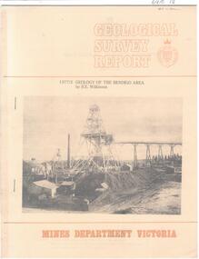 Document - CAROL HOLSWORTH COLLECTION: 1977 GEOLOGY OF THE BENDIGO AREA