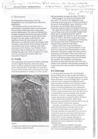 Document - CAROL HOLSWORTH COLLECTION: GEOLOGICAL REPORT BENDIGO GOLDFIELD BULLETIN 43