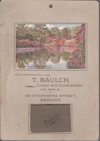 Document - BENDIGO BUSINESSES COLLECTION: T. BAULCH GROCER