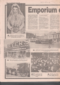 Newspaper - NEWSPAPER COLLECTION: MYER'S EMPORIUM EMPIRE