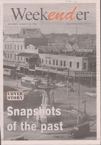 Newspaper - NEWSPAPER COLLECTION: SNAPSHOTS OF THE PAST