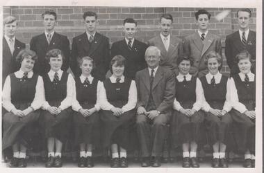 Photograph - BENDIGO SCHOOLS COLLECTION: BENDIGO HIGH SCHOOL 1951