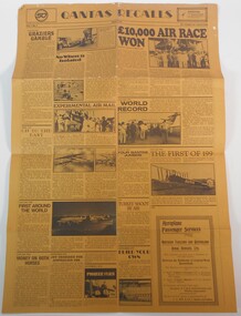 Document - BAGGALEY COLLECTION: AUSTRALIAN GAZETTE POSTER FOR 200 YEARS OF ADVANCE