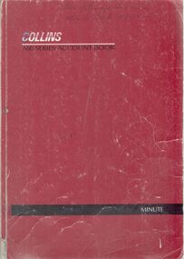 Book - INDEPENDENT ORDER OF RECHABITES COLLECTION: MINUTE BOOK, 1995 - 2005