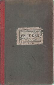 Book - INDEPENDENT ORDER OF RECHABITES COLLECTION: MINUTE BOOK, 1930-1937