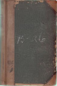 Book - INDEPENDENT ORDER OF RECHABITES COLLECTION: MINUTE BOOK, 1915 - 1926