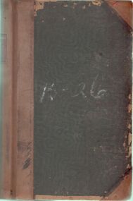 Book - INDEPENDENT ORDER OF RECHABITES COLLECTION: MINUTE BOOK, 1915 - 1926
