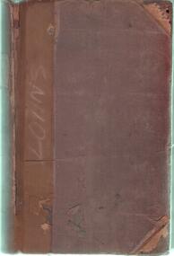 Book - INDEPENDENT ORDER OF RECHABITES COLLECTION: MINUTE BOOK, 1891- 2010