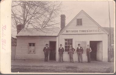 Photograph - ROBINSON COLLECTION: MCIVOR TIMES' OFFICE