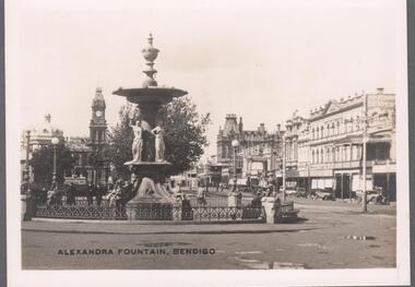 Photograph - BENDIGO VIEWS COLLECTION: ALEXANDRA FOUNTAIN