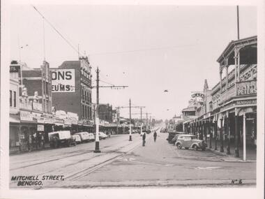 Photograph - BENDIGO VIEWS COLLECTION: MITCHELL STREET