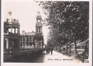 Postcard - BENDIGO VIEWS COLLECTION: PALL MALL