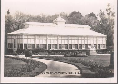 Photograph - BENDIGO VIEWS COLLECTION: THE CONSERVATORY