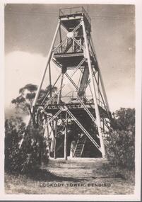 Photograph - BENDIGO VIEWS COLLECTION: LOOKOUT TOWER