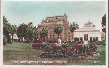 Photograph - BENDIGO VIEWS COLLECTION: THE CONSERVATORY GARDENS