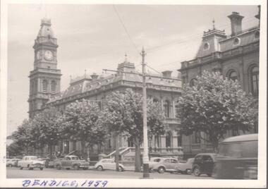 Photograph - BENDIGO VIEWS COLLECTION: PALL MALL POST OFFICE LAW COURTS