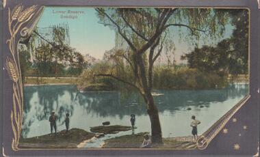 Postcard - BENDIGO VIEWS COLLECTION: LOWER RESERVE BENDIGO
