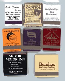 Ephemera - GUINEY COLLECTION: MATCH BOXES