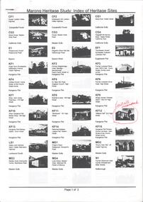 Book - MARONG HERITAGE STUDY