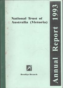 Book - NATIONAL TRUST COLLECTION: ANNUAL REPORT 1993