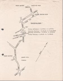 Document - ALBERT RICHARDSON COLLECTION: STATE BATTERY BELLE VUE ROAD, BENDIGO