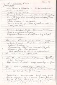 Document - ALBERT RICHARDSON COLLECTION: NEW CHUM LINE OF REEF MINES