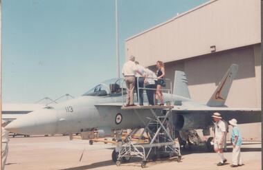 Photograph - RAAF RADAR REUNION COLLECTION: PHOTOGRAPH OF A MILITARY JET