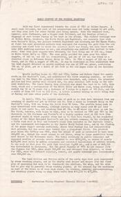 Document - ALBERT RICHARDSON COLLECTION: EARLY HISTORY OF THE BENDIGO GOLDFIELD