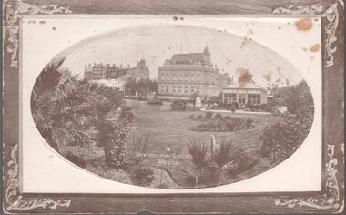 Postcard - LYNNE BENWELL COLLECTION: CONSERVATORY GARDEN