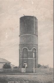 Postcard - LYNNE BENWELL COLLECTION: PHOTOGRAPH WATER TOWER ELMORE
