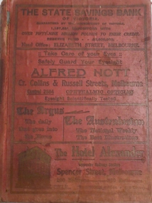 Book - IAN DYETT COLLECTION: SANDS & MCDOUGALL'S DIRECTORY OF VICTORIA 1928, 1928