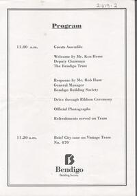 Document - KEN HESSE COLLECTION: PROGRAM